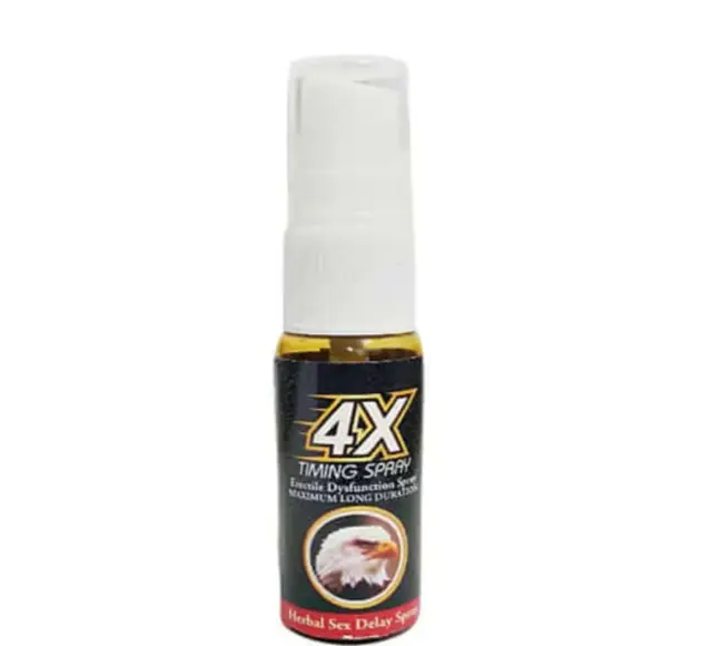 4x Timing Herbal Delay 15ml Spray Maximum Long Duration