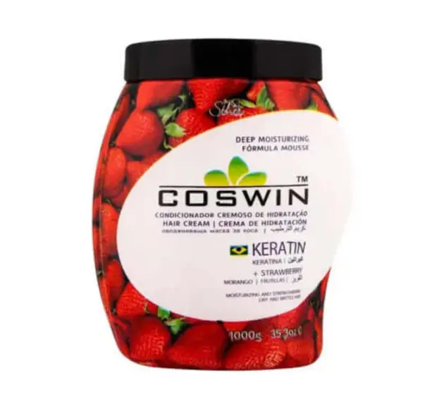 Coswin Keratin Strawberry Hair Cream 1000g