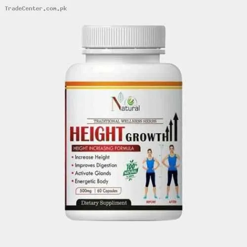 Natural Height Growth Capsules in Pakistan