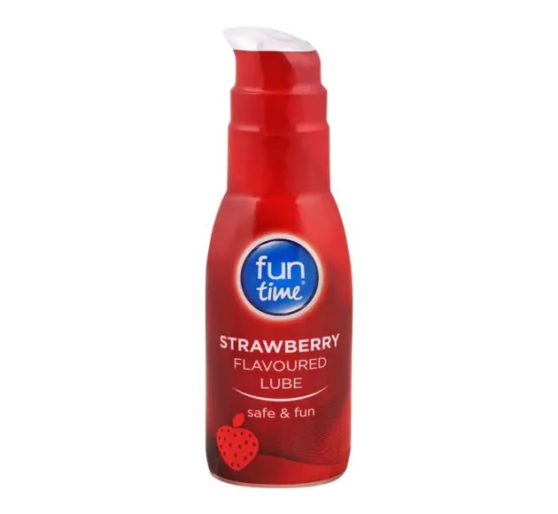 Fun Time Lube Strawberry Flavoured Lube 75Ml in Pakistan