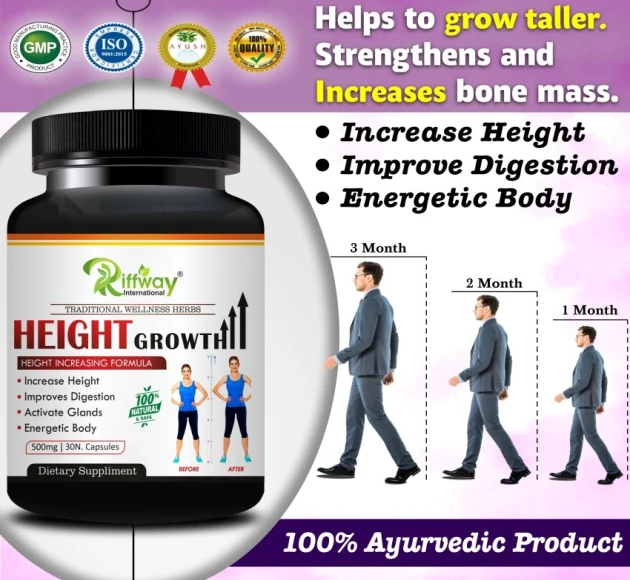 Natural Height Growth Capsules in Pakistan