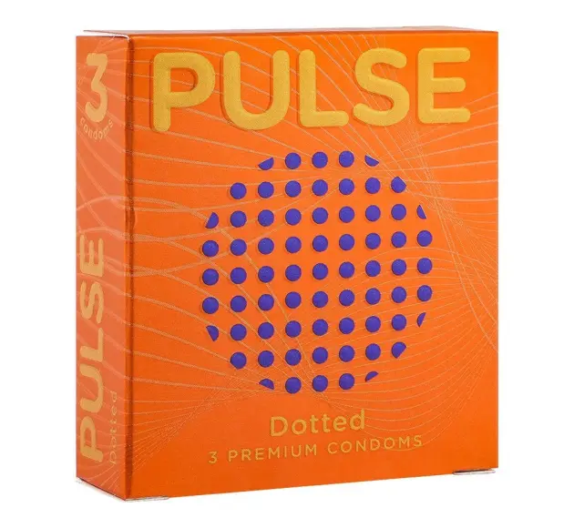 Pulse Dotted 3 Premium Condoms in Pakistan